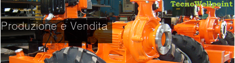 Produzione & Vendita Tecno Wellpoint pompe autoadescanti pompe vuotoassistite pompe centrifughe